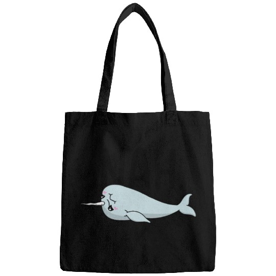 Procrastinating Narwhal Lover Aquatic Animals Bags