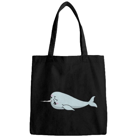Procrastinating Narwhal Lover Aquatic Animals Bags
