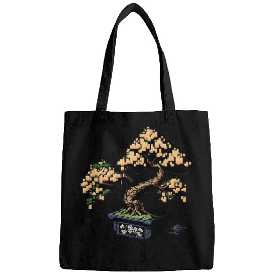 8 Bit Bonsai Tree Bags