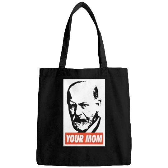 Sigmund Freud Your Mom Bags