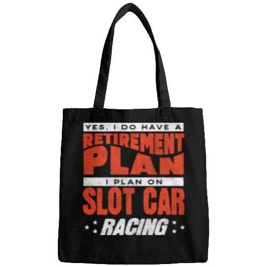 Slot Car Racing, Petrol Head, Car Lover Bags