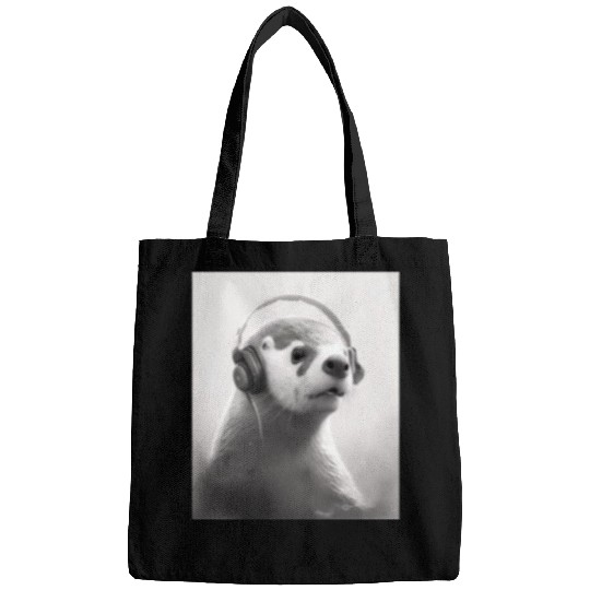 Musician Animal Pet Owners Otter Music Lover Bags