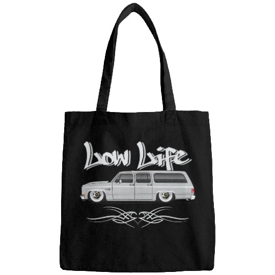 low life Light Silver Bags