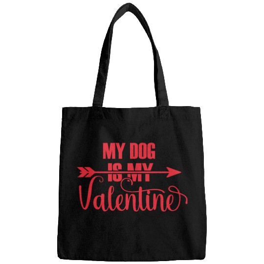 Valentines Day Gifts My Dog Is My Valentine Matchi Bags