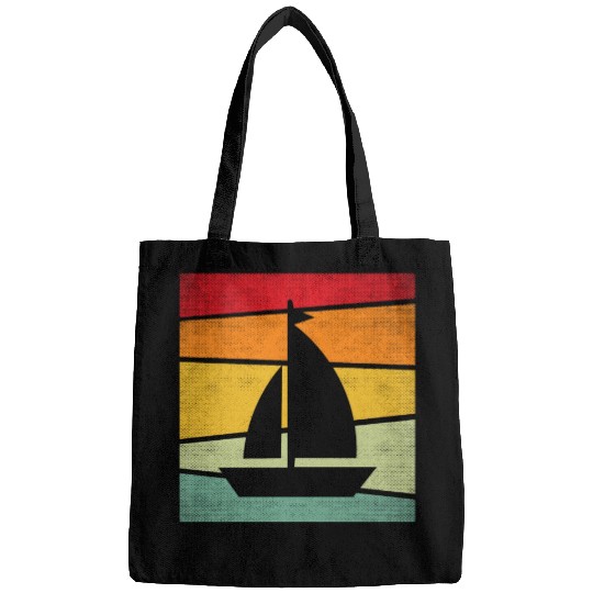 sailing retro Bags