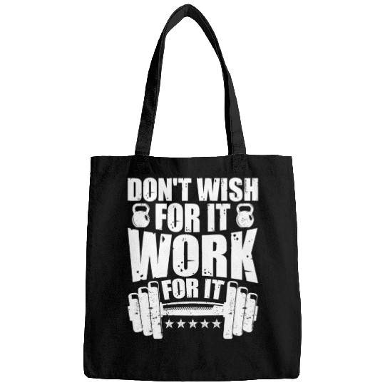 Motivational Dedicated Gym Exercise Inspirational Bags