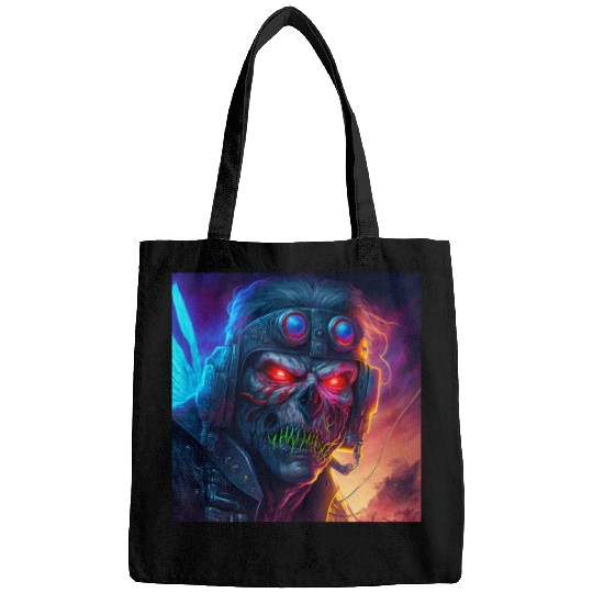 ZOMBIE IRON MAIDEN (version 9) Bags