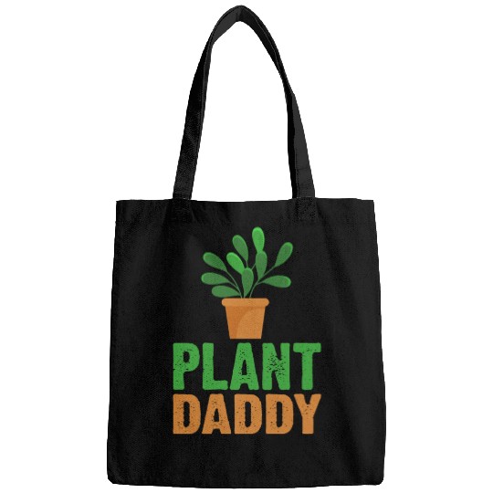 Plant Daddy Succulents Dad Funny for Landscapers Bags