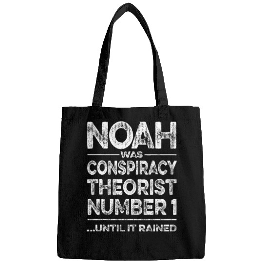 Funny Noah Conspiracy Theory & Realist Meme Libert Bags
