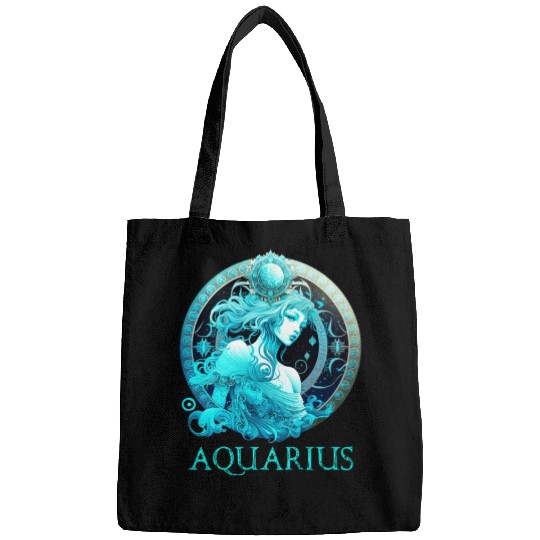 Embrace Your Aquarius Identity: Aquarius Pride Zod Bags
