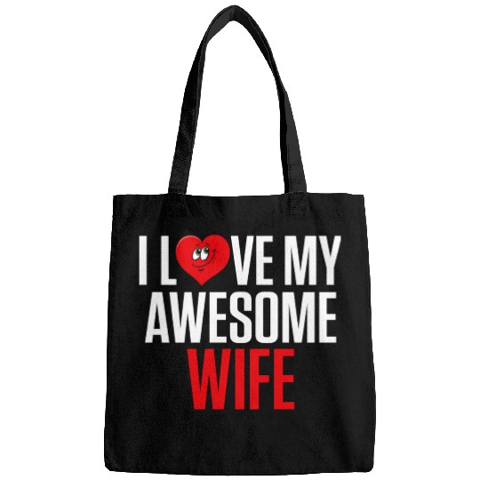 I Love My Awesome Wife Valentines Day Gift Bags