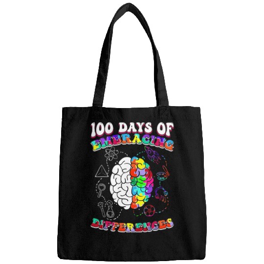 Embrace Differences 100 Days Of School IEP Bags