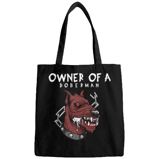 Owner Of A Doberman - Dog Lover Bags