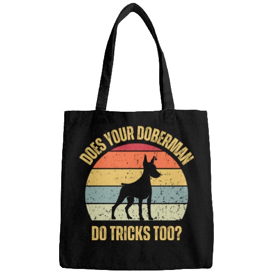 Does Your Doberman Do Tricks Too Bags