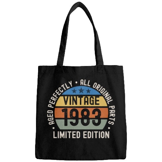 40th Birthday Vintage 1983 Bags