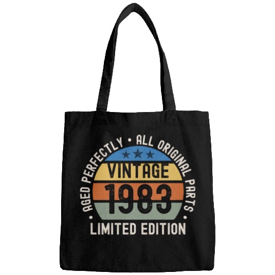 40th Birthday Vintage 1983 Bags