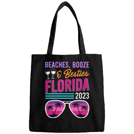 Beach Booze Besties Florida Vacation Spring Break Bags