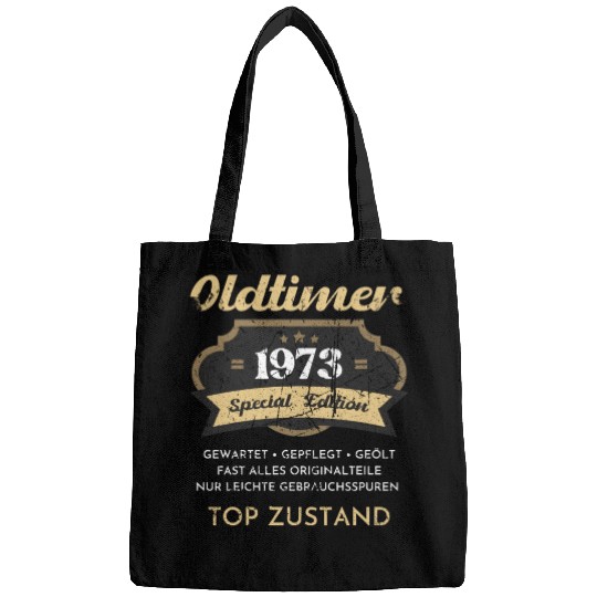 50th Birthday Vintage 1973 Bags