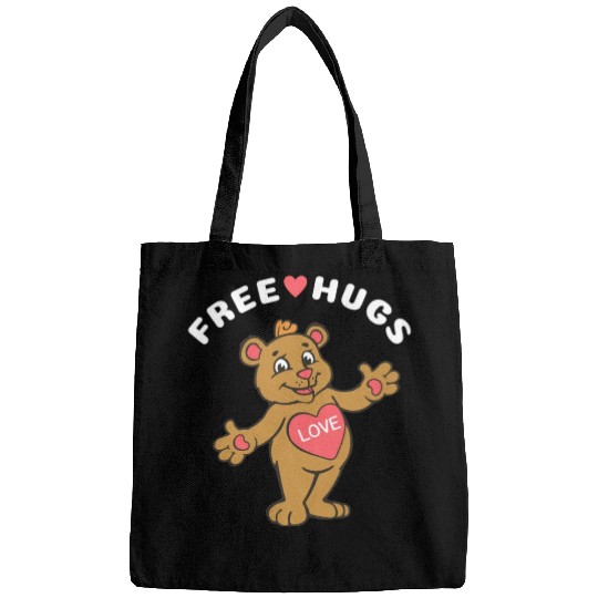 Free Hugs Teddy Bear Bags