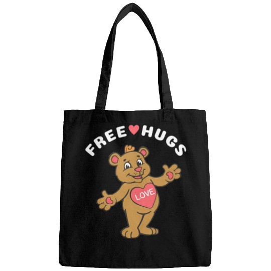 Free Hugs Teddy Bear Bags