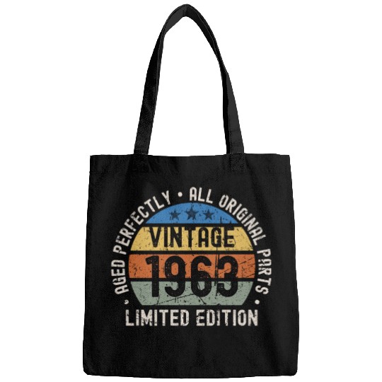 60th Birthday Vintage 1963 Bags