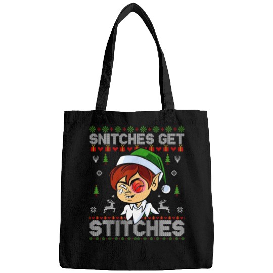 Warrior 12 Snitches Get Stitches Bags