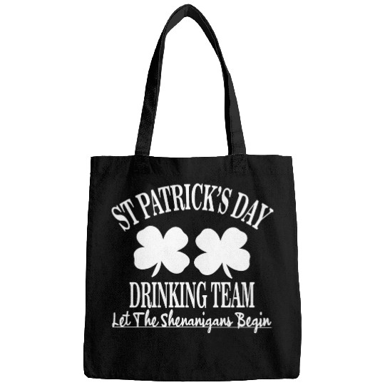 St Patrick Day Drinking Team Let The Shenanigan Bags