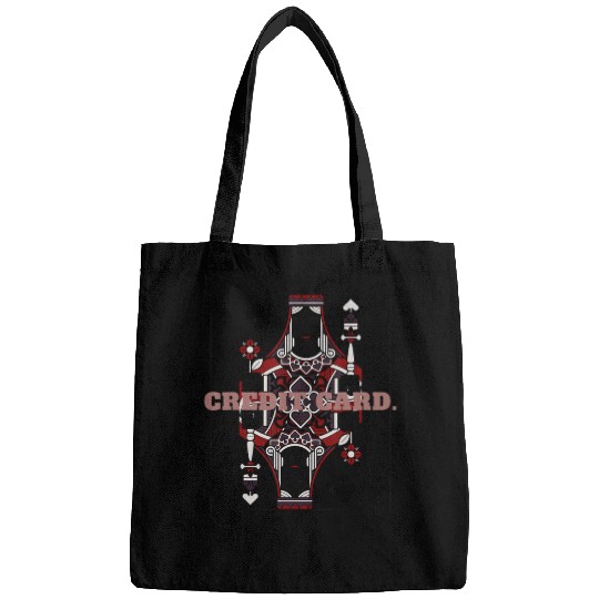 CREDIT CARD Queen of Spades Playing Card Bags
