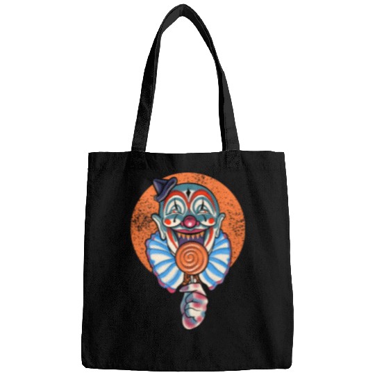 Horror Candy Corn Clown Bags