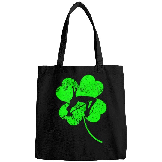High-jumping St. Patrick's day shamrock Bags