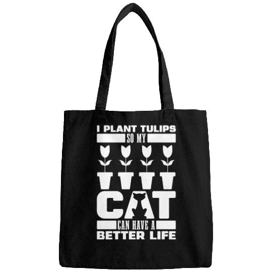 Tulip Gardening Cat Bags