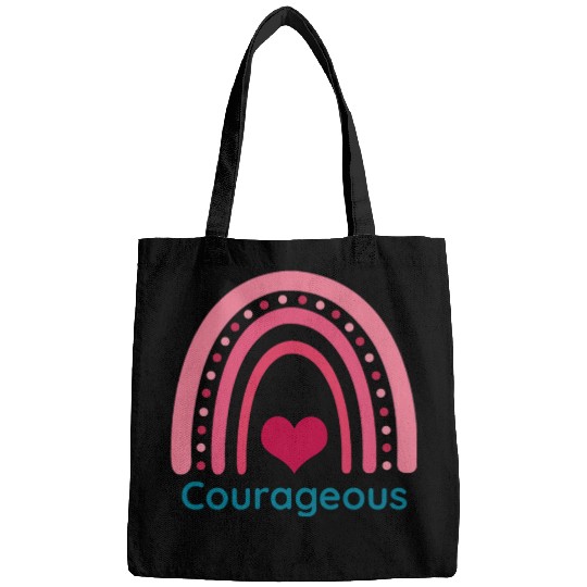 Courageous Viva Magenta Boho Rainbow Bags