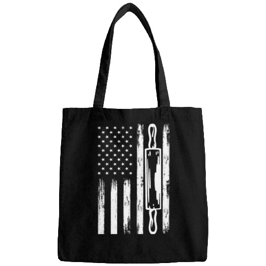 USA Flag Bread Baker America Bags