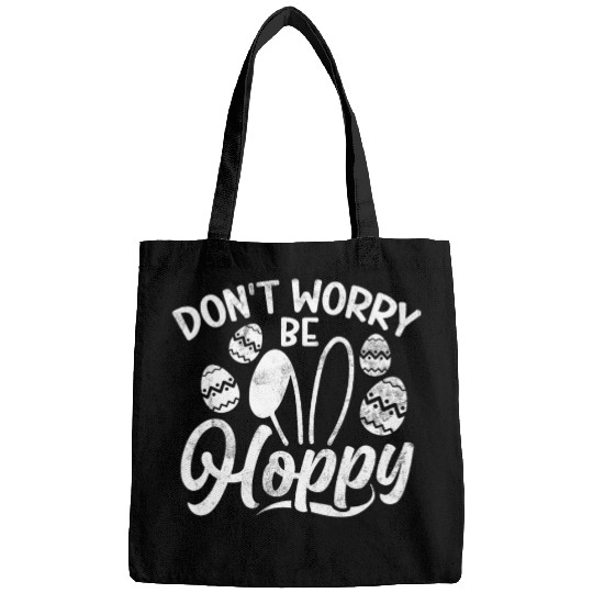 Happy Easter Motif Easter Eggs Funny Easter Bunny Bags