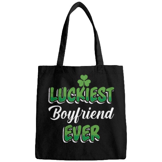 Luckiest Boyfriend Ever St Patrick's Day Bags