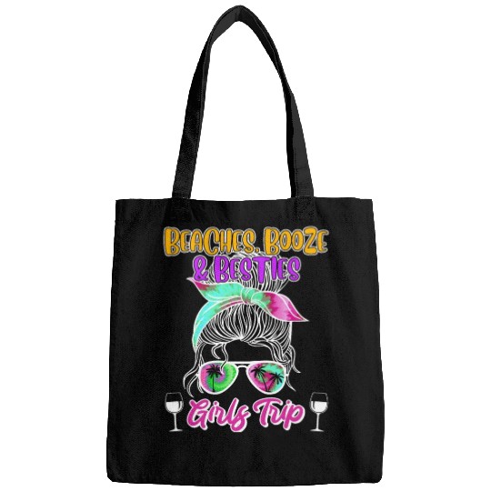Beaches Booze Besties Girls Trip Spring Break Bags