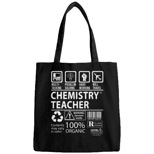 Chemistry Teacher Bags - Multitasking Job Gift