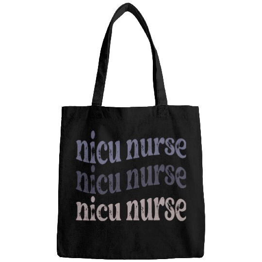 NICU Vintage Retro Gift for Baby Nurse Design Bags