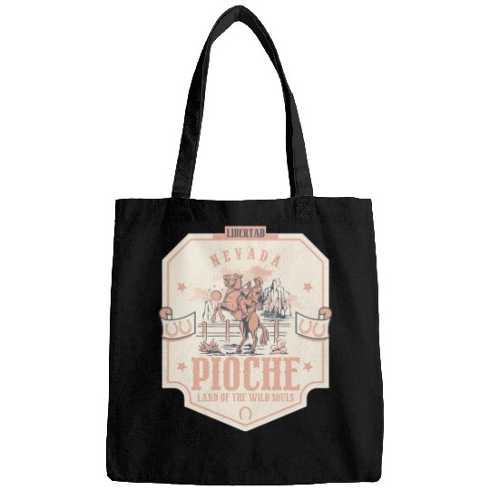 pioche nevada wild west town Bags