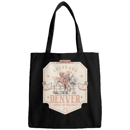 denver colorado wild west town Bags