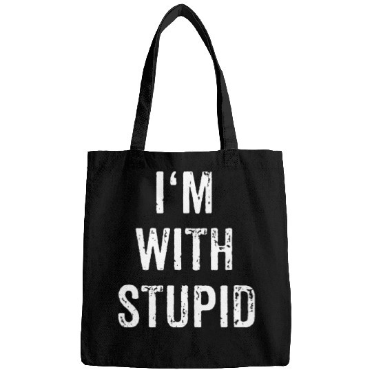I'm With Stupid Couple Best Friend Part 1 Matching Bags