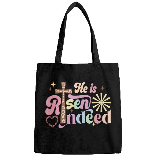 He is risen indeed Bags