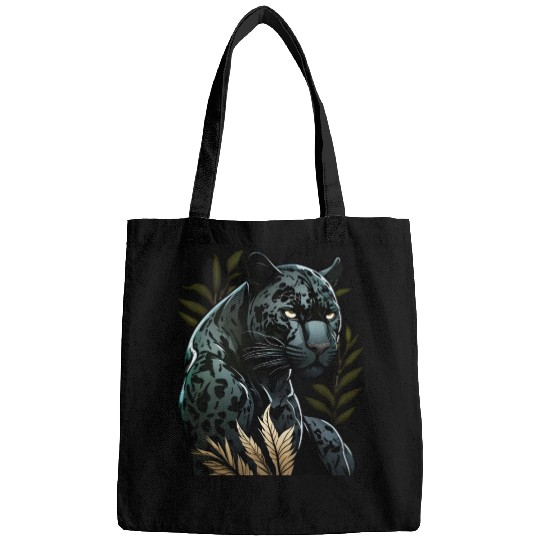 The power of the black panther Bags