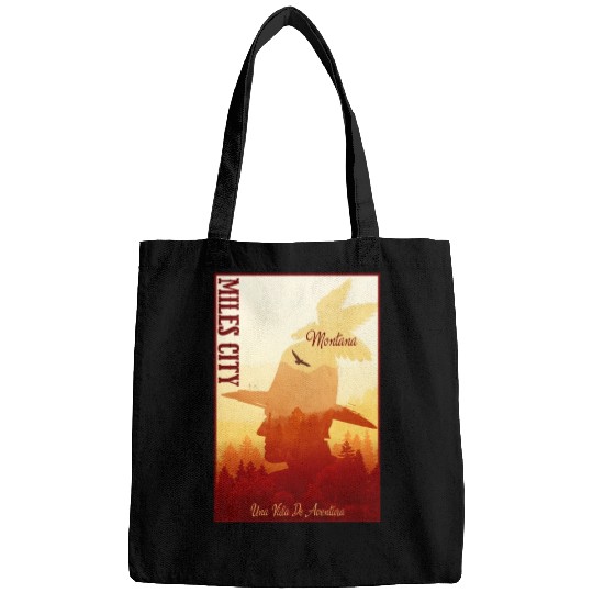 Miles City Montana wild west town Bags