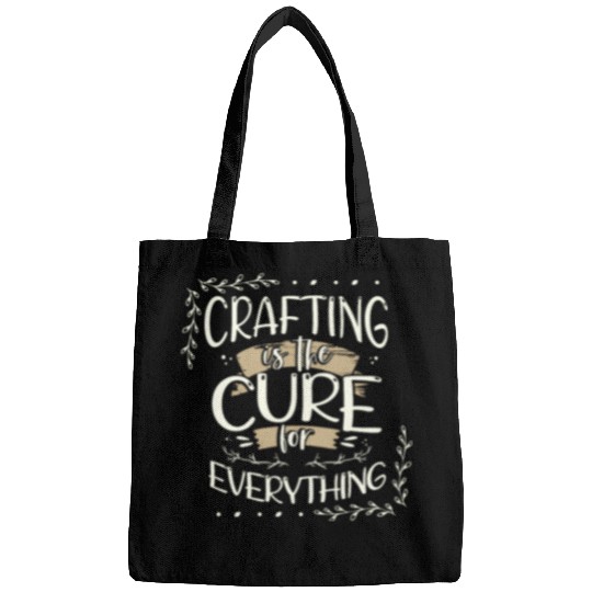 Crafter Gift Cats are the Cure for Everything Bags