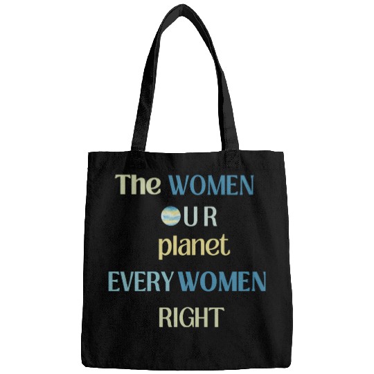 Embrace Equity Happy Women's Day Bags