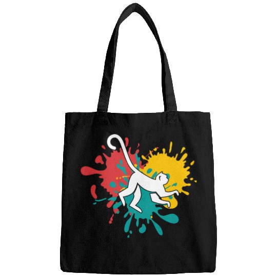 monkey silhouette Bags
