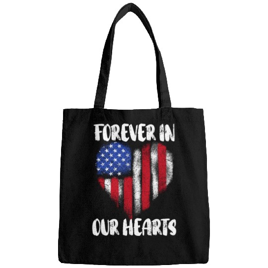 Patriotic Veteran USA Flag American Memorial Day Bags