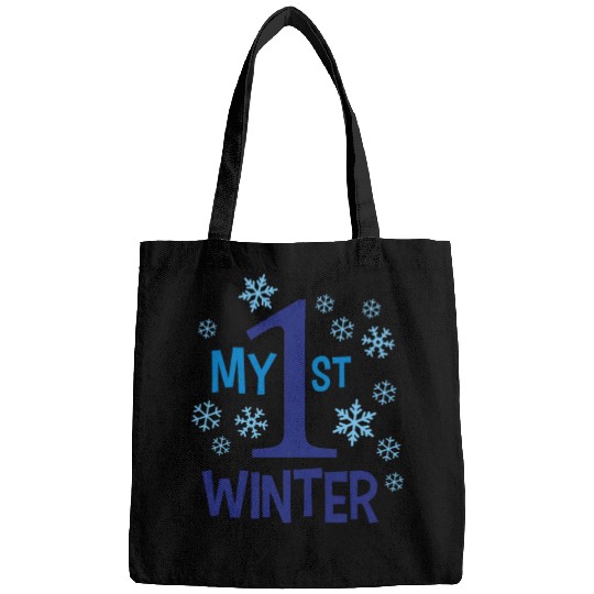 My 1st WINTER Snowflakes Bags