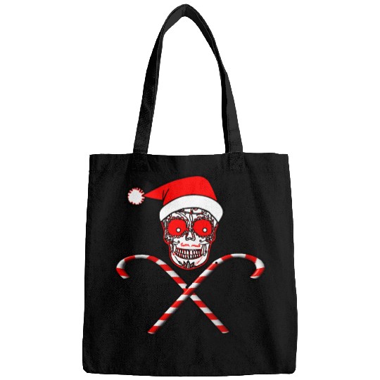 Sugar Skull And Candy Canes Bags